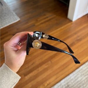 Versace rectangular cat sunglasses